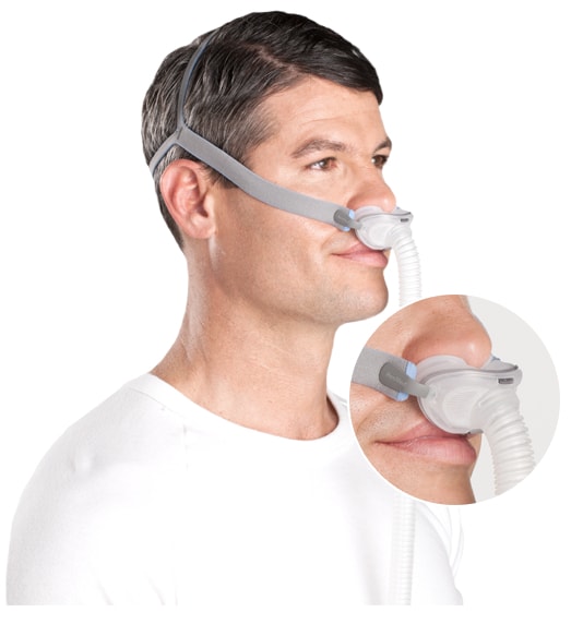 AirFitP10_nasal mask Rochester Oxygen and CPAP cpap supplies cpap masks nasal pillows rochester